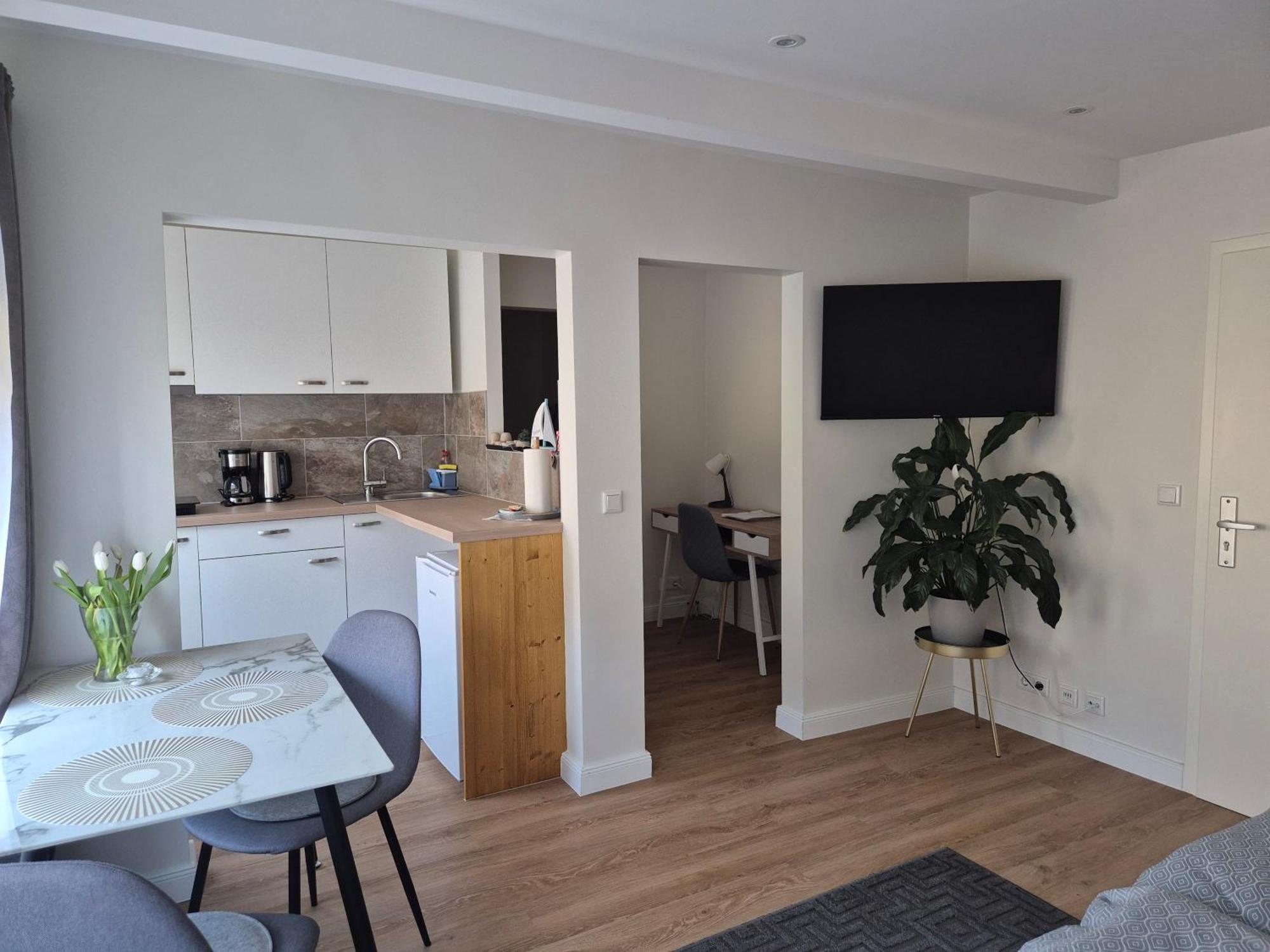 Ruhige Einzimmerwohnung Flensburg Ngoại thất bức ảnh